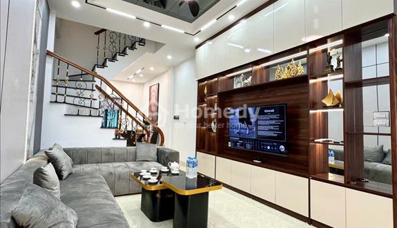 Bán nhà định công, 36m², ngõ ô tô, sát đường vành đai, nhà đẹp như khách sạn, 5.68 tỷ - Ảnh 1