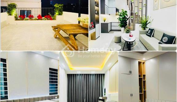 Sát chợ Cây Quéo Bình Thạnh - Hẻm 6m thông, 5 tầng, 32m2 - 5,x tỷ TL - Ảnh 1