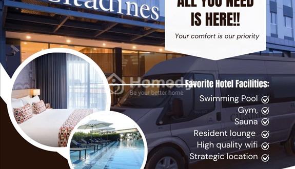 Chính Chủ Cho Thuê Căn Hộ Citadines Central Bình Dương - Đại Lộ Bình Dương, Thuận An, B.Dương 🌇 - Ảnh 1