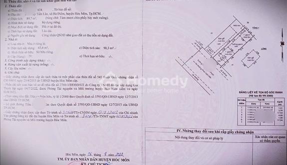 Đầu Xuân có lộc,bán căn có sẵn nguồn thu nhập 5tr2/th ở Bà Điểm,Hóc Môn,730TR Sổ hồng riêng - Ảnh 1