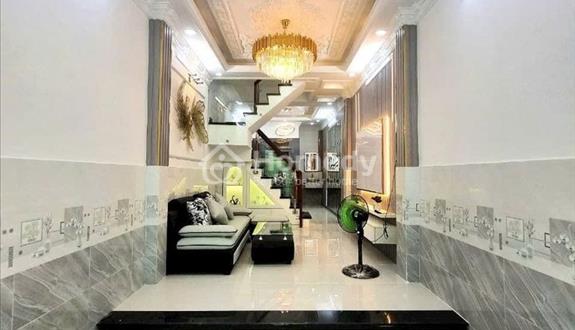 Vỡ nợ bán nhà 1t1l đường SỐ 8, q.Bình Tân hẻm 5m 56m2, tt 820tr,gần chợ, shr, lh 0762831017 ly - Ảnh 1