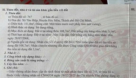💥Bán Kiot + dãy trọ 5p giá mềm,đang có khách thuê, mua là có lời ở Hóc Môn,Sổ Hồng Riêng,760Tr - Ảnh 1
