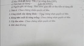 Bán đất thổ cư Bến Cát - Bình Dương  đã có giấy chứng nhận quyền sử dụng đất.. - Ảnh 2