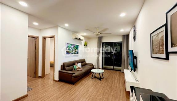 Cho thuê căn hộ 2pn ban công đông nam full đồ chung cư Le Grand Jardin Sài Đồng chỉ 12tr/tháng. - Ảnh 1