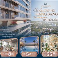 Căn Hộ King Crown Thủ Đức, 5% ký HĐMB, 30% nhận nhà, CK 8%, giãn thanh toán đến 2028, miễn lãi 30th