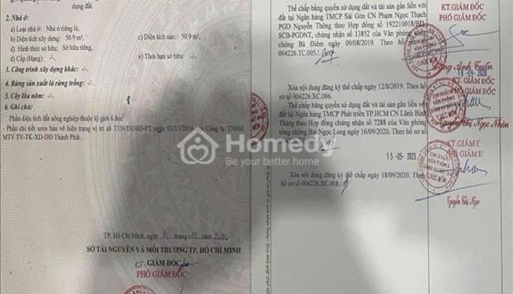 😱 Nỗi da g.à nhất Hóc Môn,nhà gì Sổ Hồng Riêng được hẳn 68m2 kêu giá có 665 Trịu - Ảnh 1