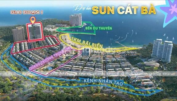 Chính Thức Nhận Booking 50tr/Căn - Xanh Island Sun Cát Bà  - Ảnh 1