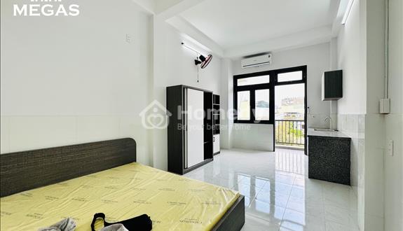 Phòng Ban Công Mới Xây 100% - Full Nội Thất + Máy Giặt Riêng - Đi Bộ Qua ĐH Văn Lang CS3  - Ảnh 1