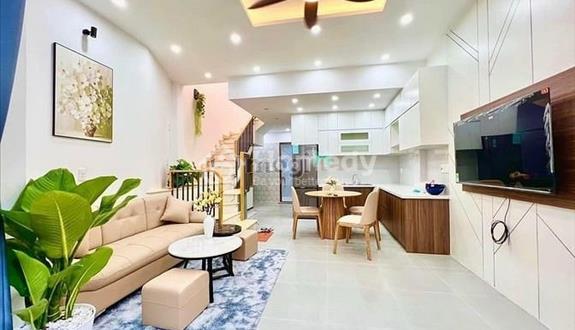 Về quê bán gấp nhà 60m2,1 trệt 2 lầu,SHR,HXH 6m,Đường số 19,thủ đức,kế Gigamall,Hùng 0775069709 - Ảnh 1