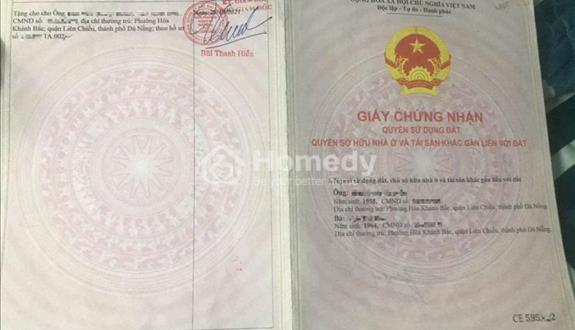 Chính chủ cần bán đất Quận Liên Chiểu,gần chợ,gần trường học. - Ảnh 1