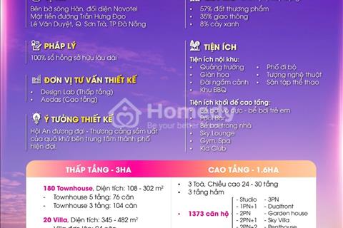căn hộ cao cấp Sun Symphony trực diện sông Hàn, lối sống thượng lưu giữa lòng Đà nẵng