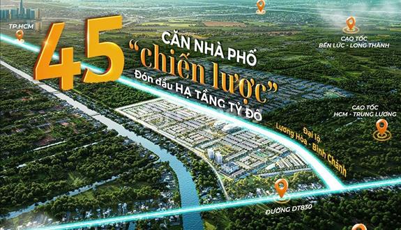 Đầu tư hiệu quả nhà phố 2 mặt tiền, trả trước 25%, 24 tháng sau mới TT tiếp, Chiết khấu 15% - Ảnh 1