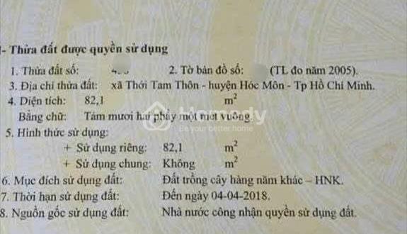 🔰 Mua nhanh bán nhanh nhà Hóc Môn 83m2 giá nông thôn 740Tr Sổ Riêng cam kết nhà còn mới như hình - Ảnh 1