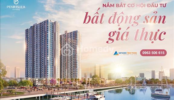 Từ 2,5 tỷ sở hữu căn hộ cao cấp trực diện sông Hàn Peninsula Đà Nẵng, sổ hồng vĩnh viễn - Ảnh 1
