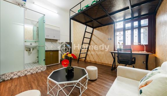 Cho thuê phòng đầy đủ nội thất, có gác xép, bàn làm việc, giá  chỉ 4 triệu - Ảnh 1