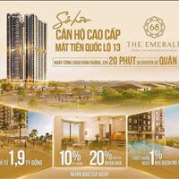 Căn Hộ cao cấp cách TPHCM chỉ 800m giá 2pn chỉ 2ty4 the emerald 68