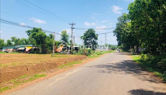 Bán mặt tiền QL nhựa 42m (1,2 sào=1.268m2) 4sổ hồng TC hết, KCN sát chợ 460tr/s - Ảnh 1