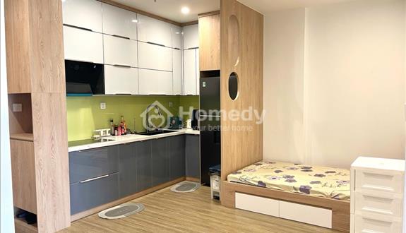 Bán căn 1N+1 (48m) - toà P4 - full nội thất - view nội khu PAVilion - Ảnh 1