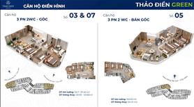 Căn hộ Thảo Điền 3PN - View trực diện sông, căn góc duy nhất có tầm view panorama - Ảnh 3