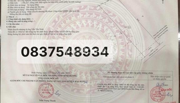 Đất vương Bình a dương chủ bán gấp để đi nhập cue nước ngoài - Ảnh 1