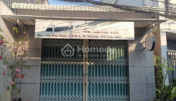 Bán nhà Cấp 4, 130m2 mặt tiền thụt Man Thiện, Q9. Giá chỉ 7.5 Tỷ - Ảnh 1