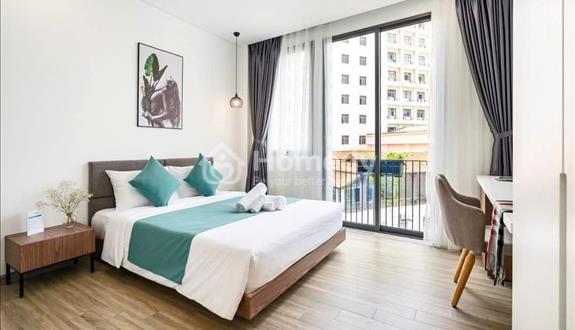 Cho thuê căn hộ dịch vụ studio full nội thất, ban công, có máy hút mùi, kế ngã sáu phù đổng, quận 1 - Ảnh 1