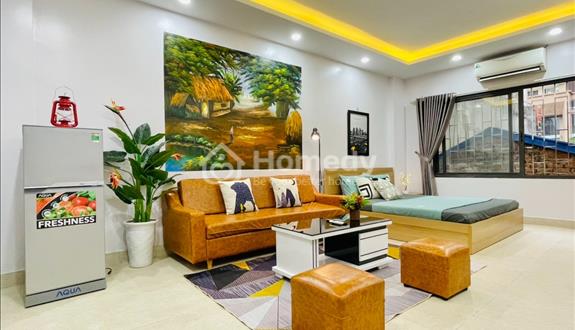 Cho Thuê Căn hộ Tại Mỹ Đình Full Đồ - Studio - phòng dịch vụ - Ảnh 1