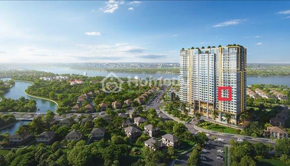 Bán căn 2 phòng ngủ 70m2, ban công rộng nhất dự án The Maison tại Thủ Dầu Một - Ảnh 1