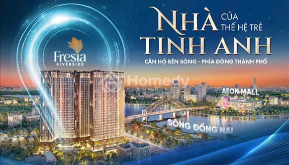 Sở hữu căn hộ Fresia Riverside, view sông thoáng mát, sổ hồng lâu dài tại Biên Hòa - Ảnh 1