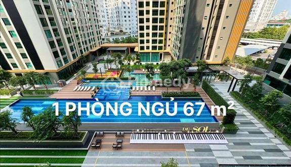 Cho thuê căn hộ 1 phòng ngủ DeLaSol Quận 4 - Ảnh 1