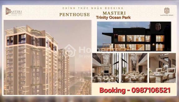 TOP 4 căn Penthouse Masteri Trinity  Square - KĐT Vinhome Ocean Park 3 ( giới hạn đẳng cấp riêng ) - Ảnh 1