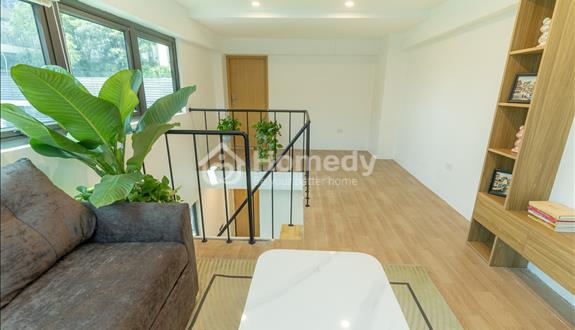 Chung cư 1 ngủ cho thuê tại Cầu Giấy, Trung Kính, có ban công, máy giặt phơi đồ riêng, mới đẹp - Ảnh 1