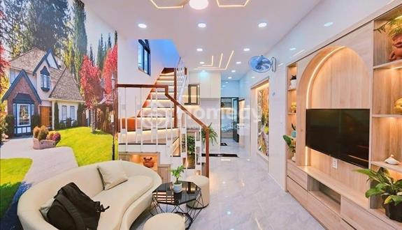 Bán nhà giá 3 tỷ 250 đường Phan Văn Trị, Gò Vấp 3PN, hẻm ô tô - Ảnh 1