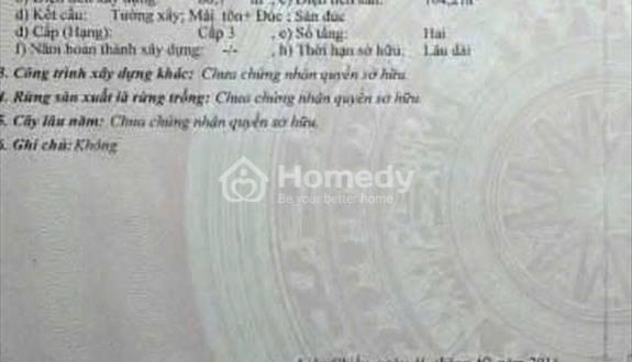 Nhà 2 tầng lô góc 2 mặt tiền đường lê văn sỹ - Ảnh 1