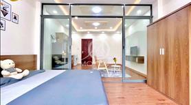 Căn hộ 1 phòng ngủ 45m2 full nội thất cao cấp cửa sổ ban công siêu thoáng đường CMT8 - Ảnh 8