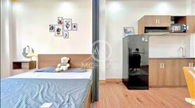 Căn hộ 1 phòng ngủ 45m2 full nội thất cao cấp cửa sổ ban công siêu thoáng đường CMT8 - Ảnh 6