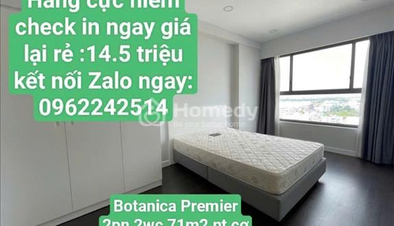 Chung cư cho thuê 2phòng ngủ Botanica Premier giá tốt nhất khu sân bay - Ảnh 1