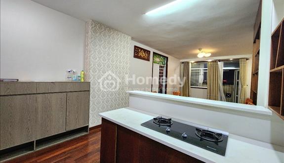 Cho thuê CH Newtown 93m², 2PN+, full NT, tầng cao view sông - Ảnh 1