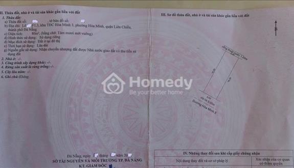 🔴💥bán đất đường hòa minh 5 - gần biển - sát hồ tùng mậu - Ảnh 1