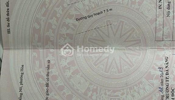Chính chủ cần Bán lô đất đường Trúc Bạch , Hòa quý , Q. Ngũ Hành Sơn , TP Đà Nẵng  - Ảnh 1
