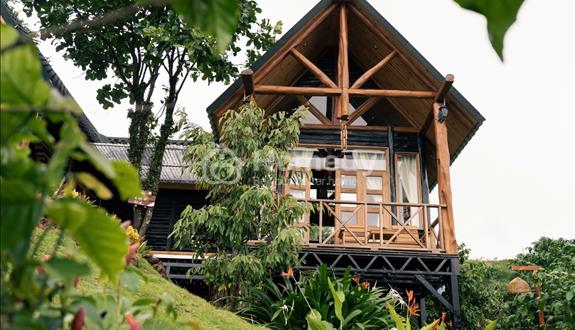 Chính chủ cần bán lô đất 1068m2, sẵn sân vườn, suối trong vườn nha, cách QL20 6.9km, view cực đẹp - Ảnh 1