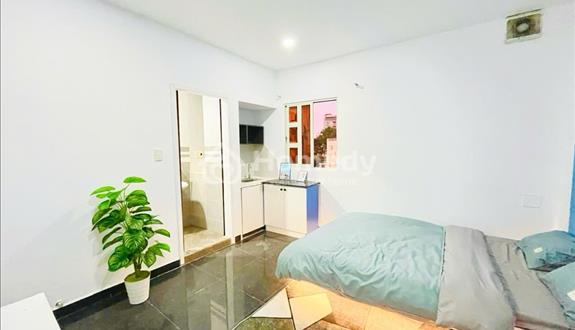 Cho thuê căn hộ STUDIO FULL nội thất quận 1 - gần vòng xoay cộng hòa - Ảnh 1