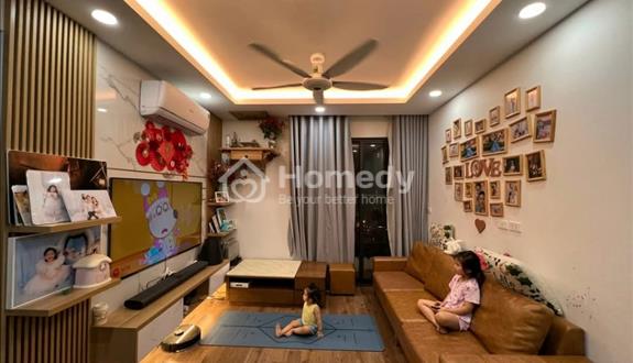 Bán 3N 86m2 chỉ 5ty6 tầng trung, full đồ cc Hateco Xuân Phương - Ảnh 1