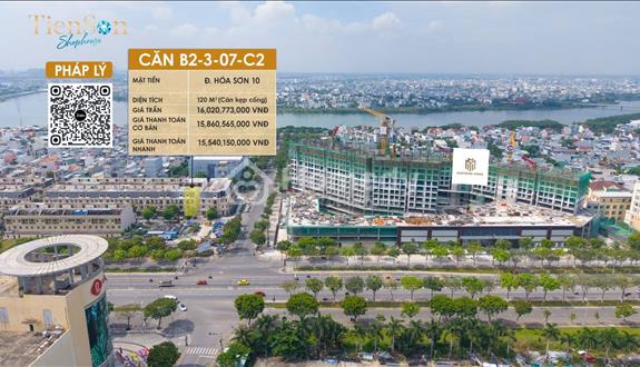 🌟 Tiên Sơn shophouse Hải Châu– Còn 2 căn đẹp nhất giá từ CĐT 0901170004 - Ảnh 1