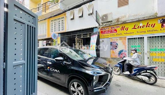 Cô Tám bán nhà 48m2-3tầng-4PN hẻm 1/ Lê Trực gần chợ Hoàng Hoa Thám.Sổ riêng gọi em ngay giá 1tỷ350 - Ảnh 1