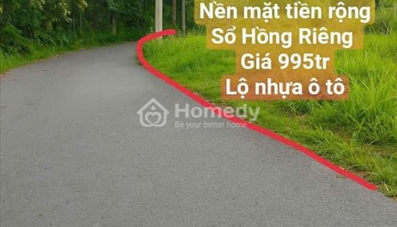 Nền thổ 112 giá chỉ 995tr gần chợ Thạnh Phú - Ảnh 1