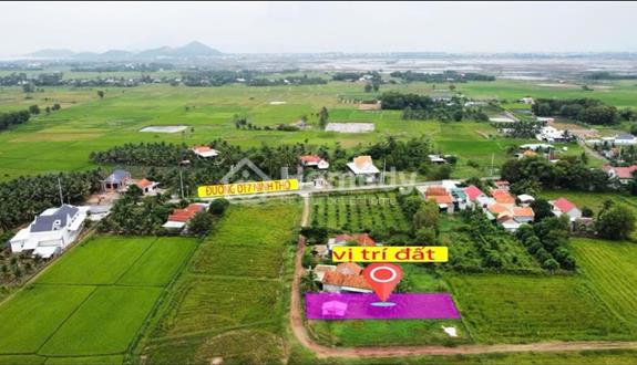 Bán đất Ninh thọ, Ninh hòa, Khánh hòa giá cực rẻ 3tr/m2 full thổ cư, ngang 6,50 dài 35,70 - Ảnh 1