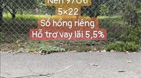 Nền 970tr sổ hồng riêng full thổ cư gần CTY chang shin cách TP Tân Uyên 700m - Ảnh 2