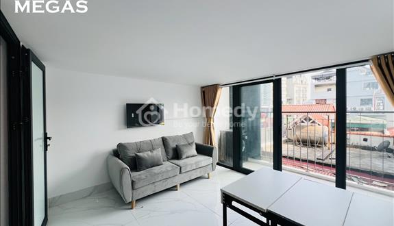 Cho thuê căn hộ 2 phòng ngủ, 55m2, ban công thoáng Nghĩa Đô - Cầu Giấy  - Ảnh 1