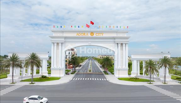 Bán đất nền đã có Sổ Hồng tại trung tâm hành chính Thủ Thừa Agora City, 19 triệu/m2, 108m2 - Ảnh 1